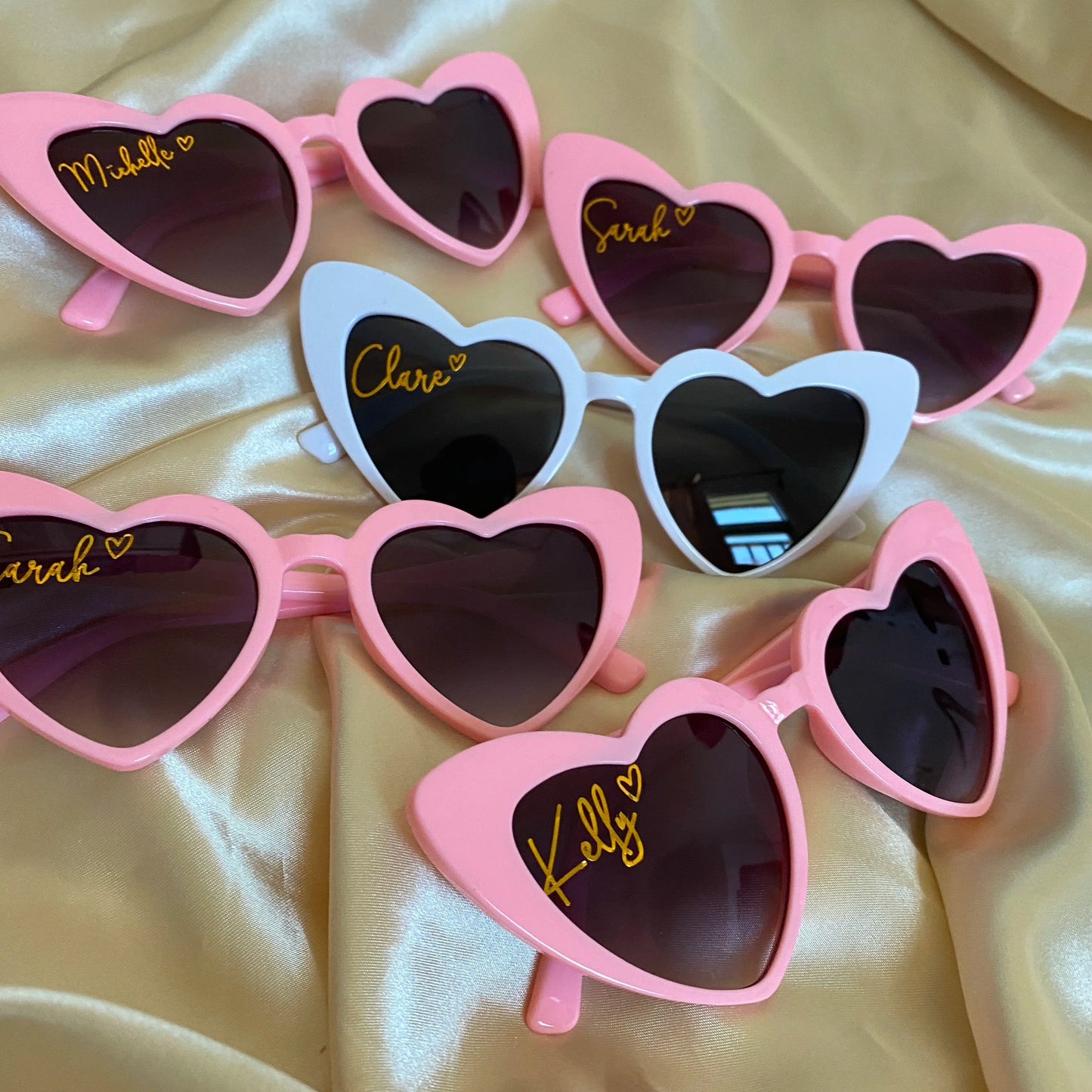 Personalised Heart Shaped Sunglasses