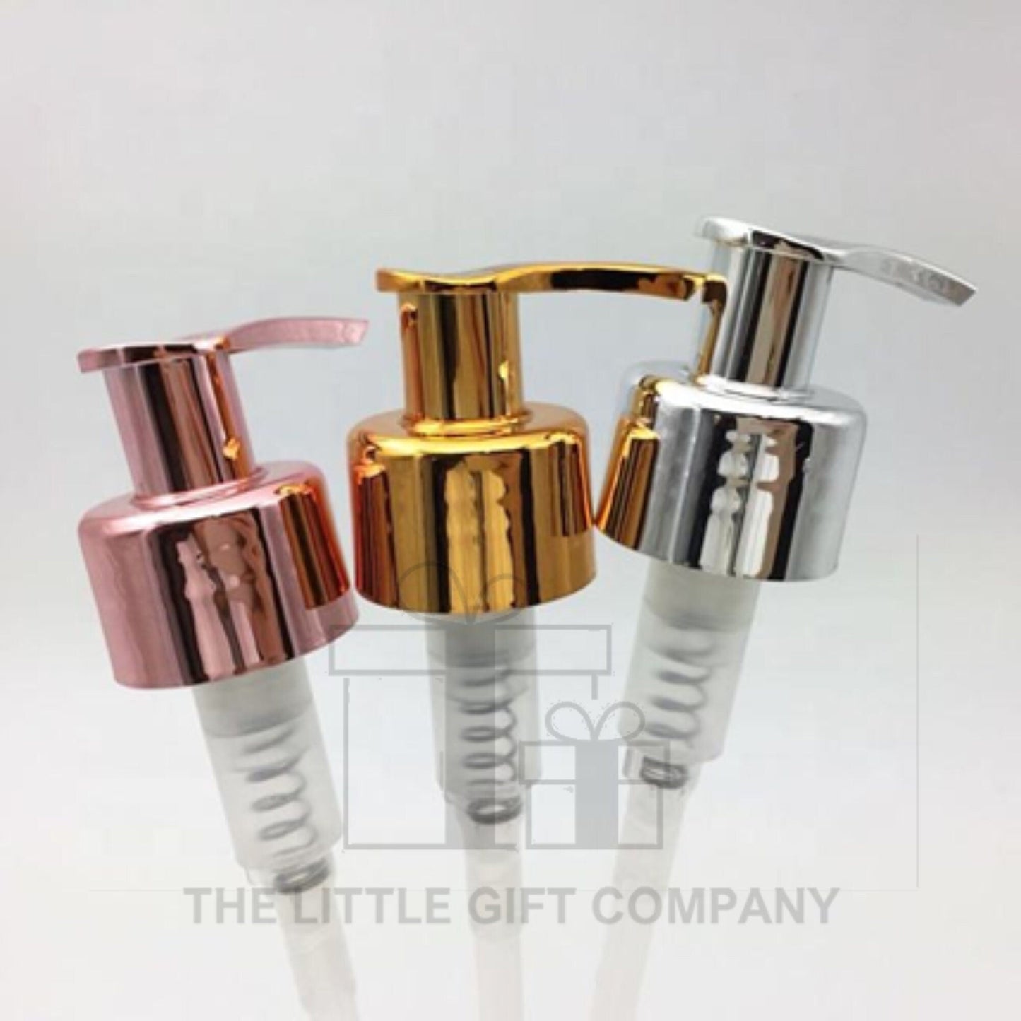 Full Rose Gold Replacement Pump 24mm | 24/410 | Soap Dispenser | Lotion Bottles